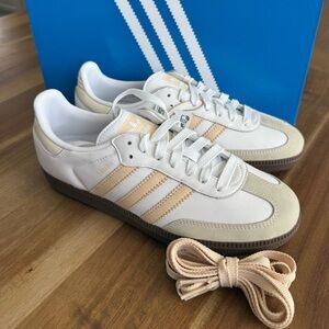 NEW Adidas Samba OG Women’s Sneakers in White